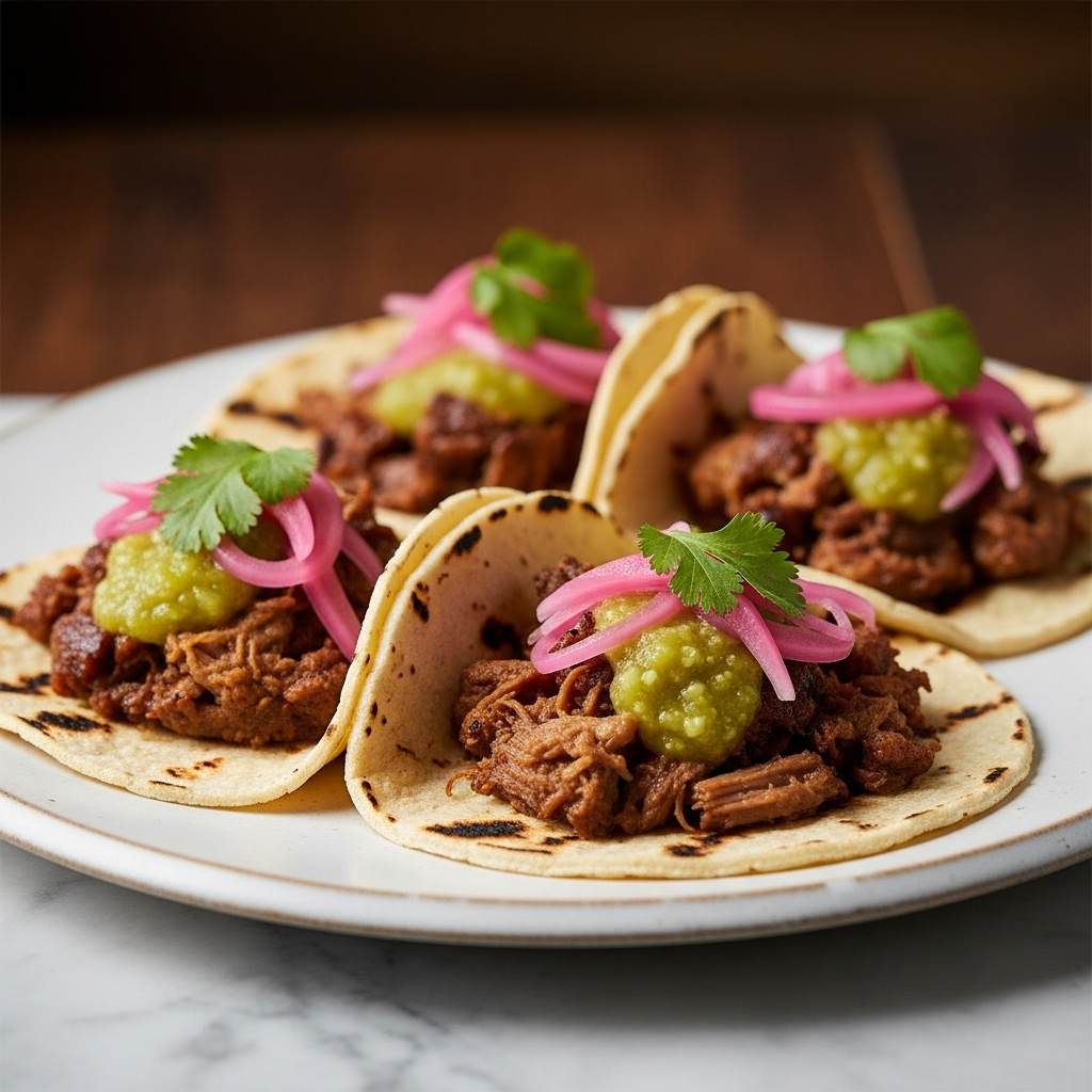 Carnitas Tacos de Guisado – Tailgate Game Day Snack