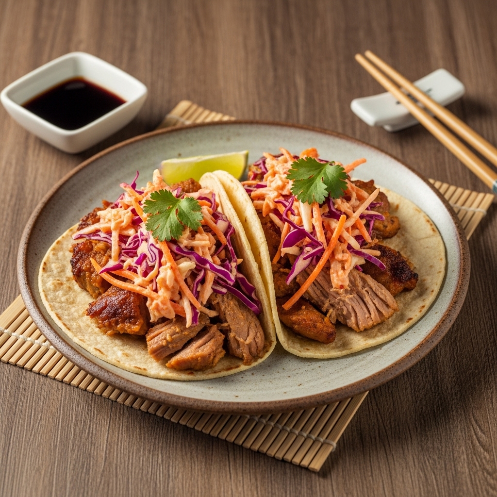Carnitas Tacos with Smoky Chipotle Slaw