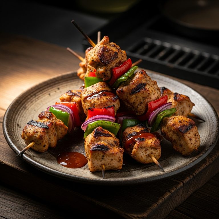 Carnival Jerk Chicken Skewers