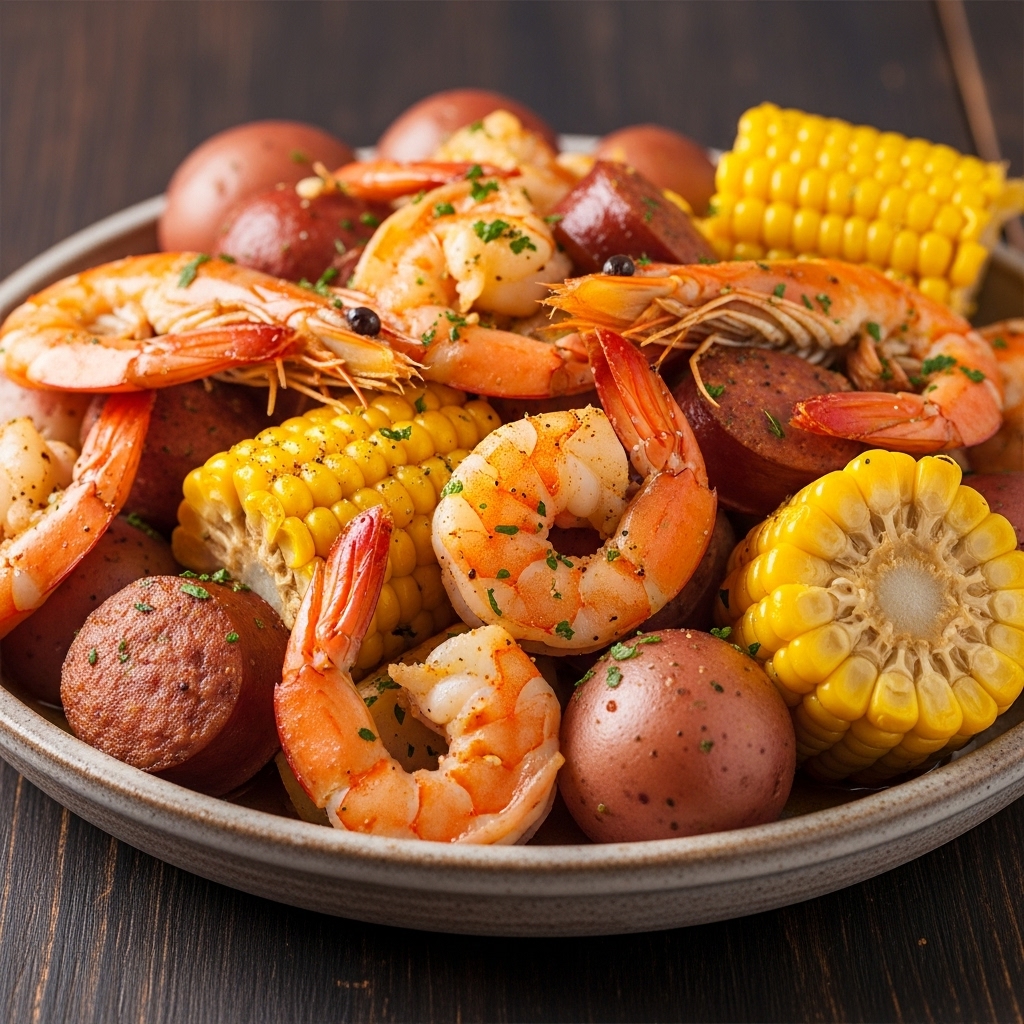 Carolina Coastal Shrimp Boil