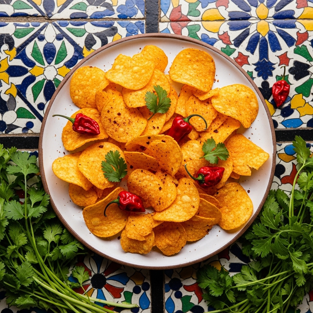 Carolina Reaper Ghost Pepper Smokehouse Chips