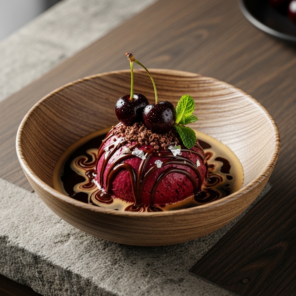 Celestial Black Forest Affogato