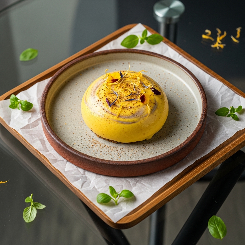 Celestial Chai Mango Mousse