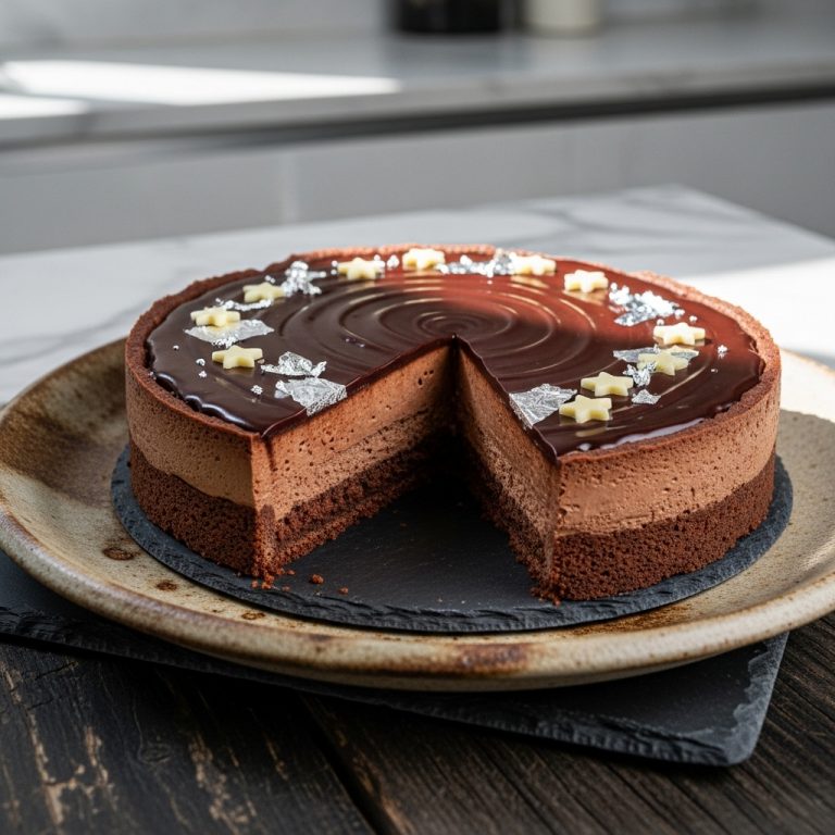 Celestial Chocolate Mousse Tart