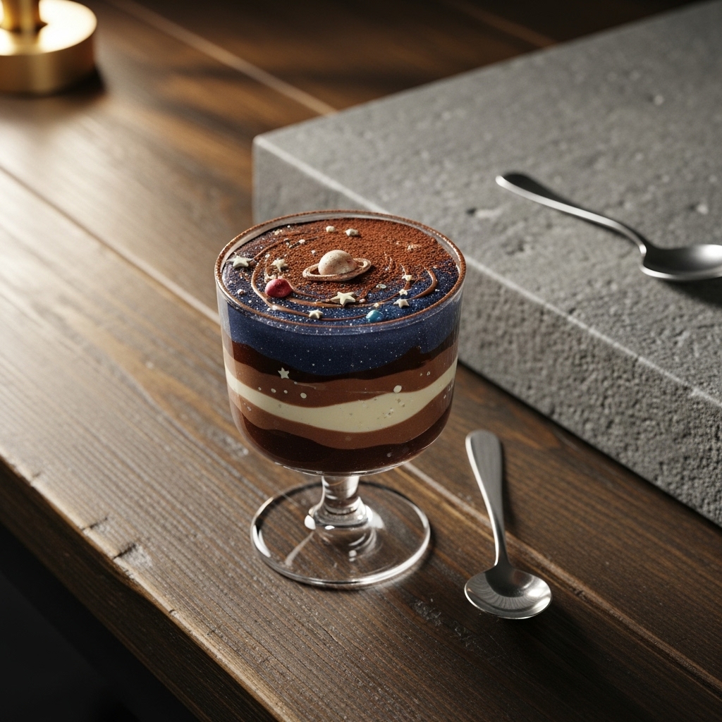 Celestial Chocolate Mousse in a Glass