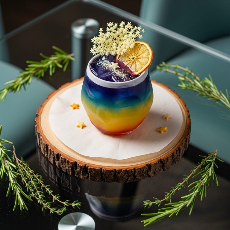 Celestial Citrus Elderflower Mocktail