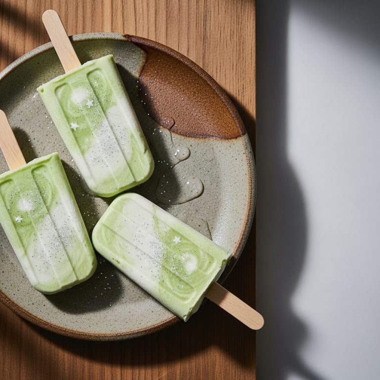 Celestial Coconut-Lime Popsicles