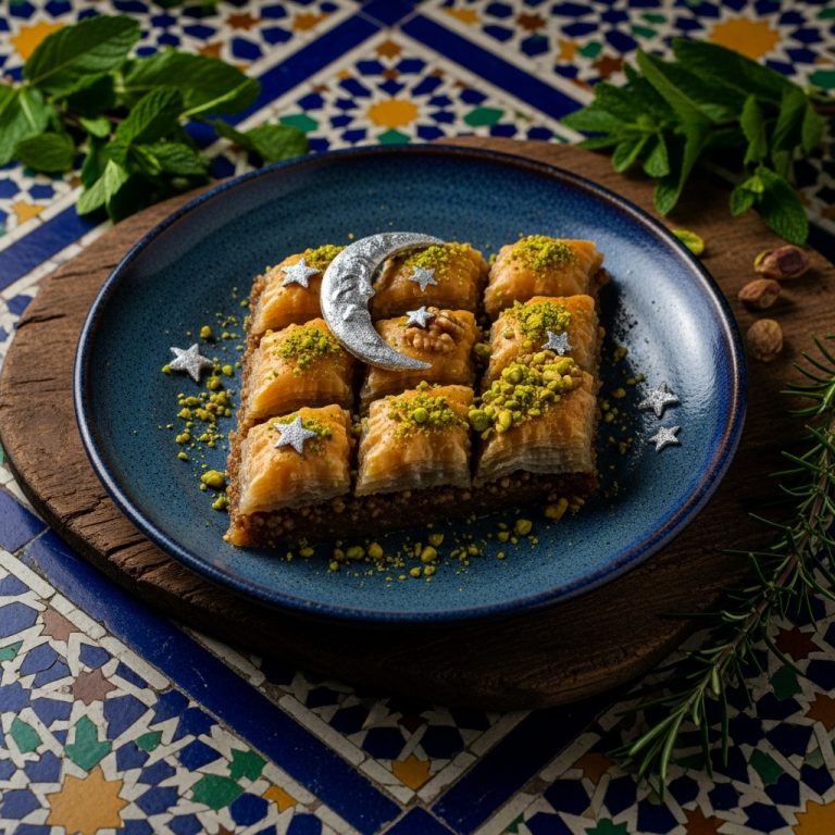 Celestial Delights: Moonlit Paleo Baklava