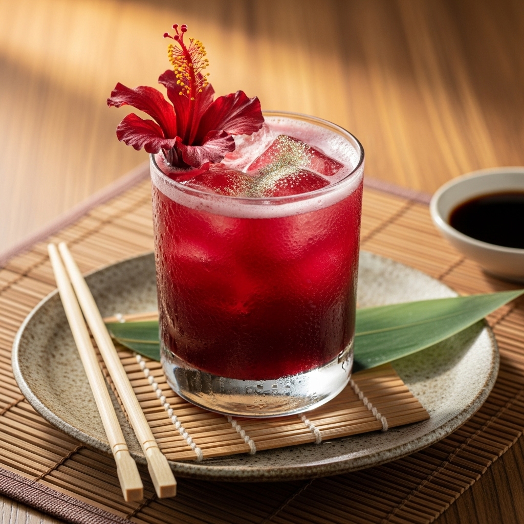 Celestial Hibiscus Mocktail