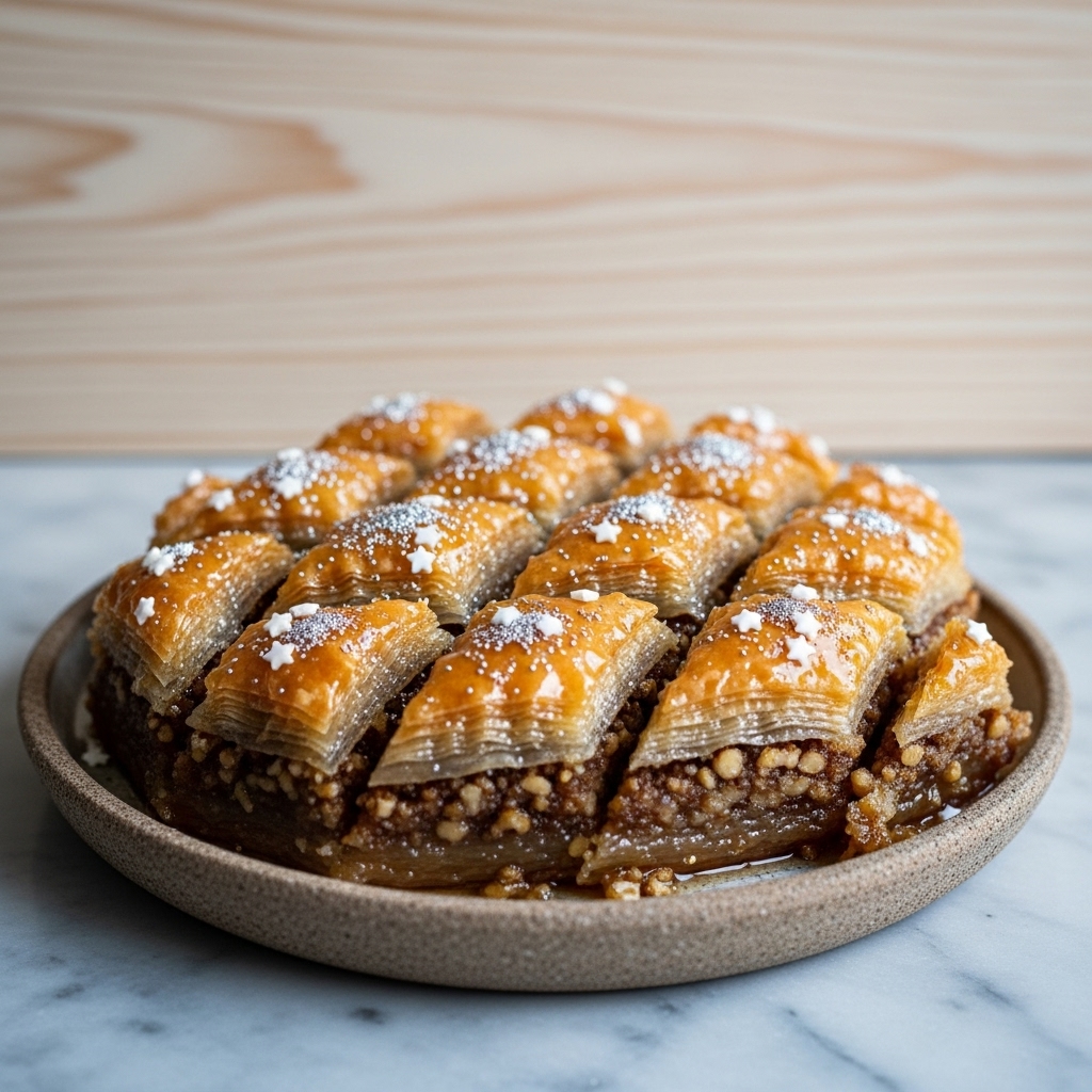 Celestial Paleo Baklava with Walnuts and Honey