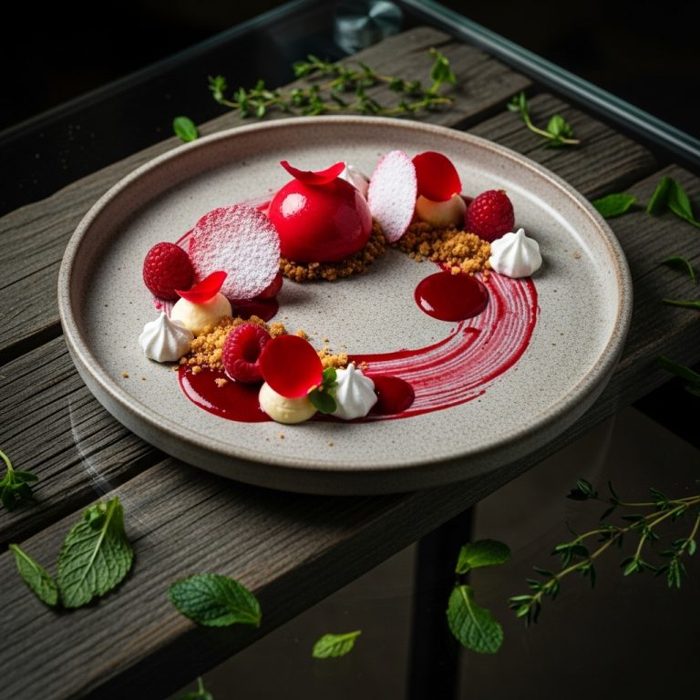 Celestial Raspberry Rose Delight