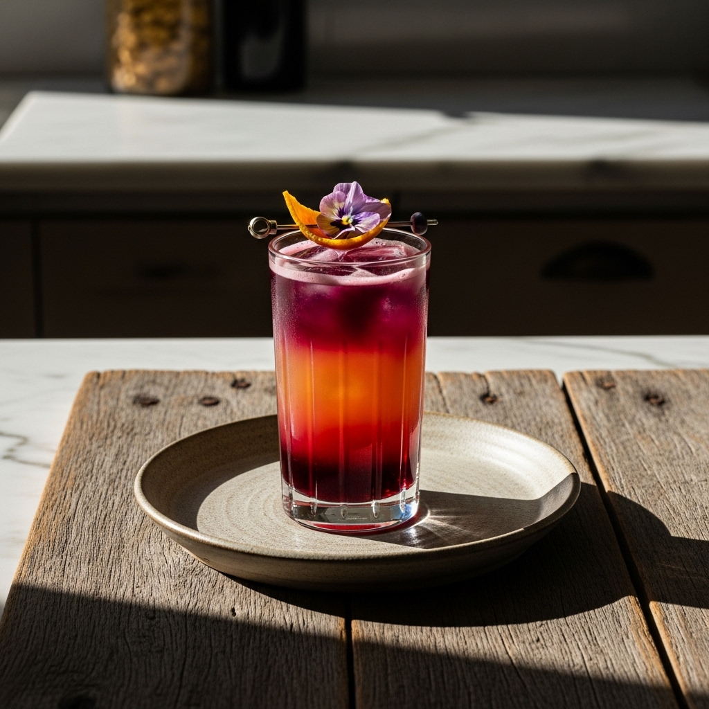 Celestial Sunset Mocktail