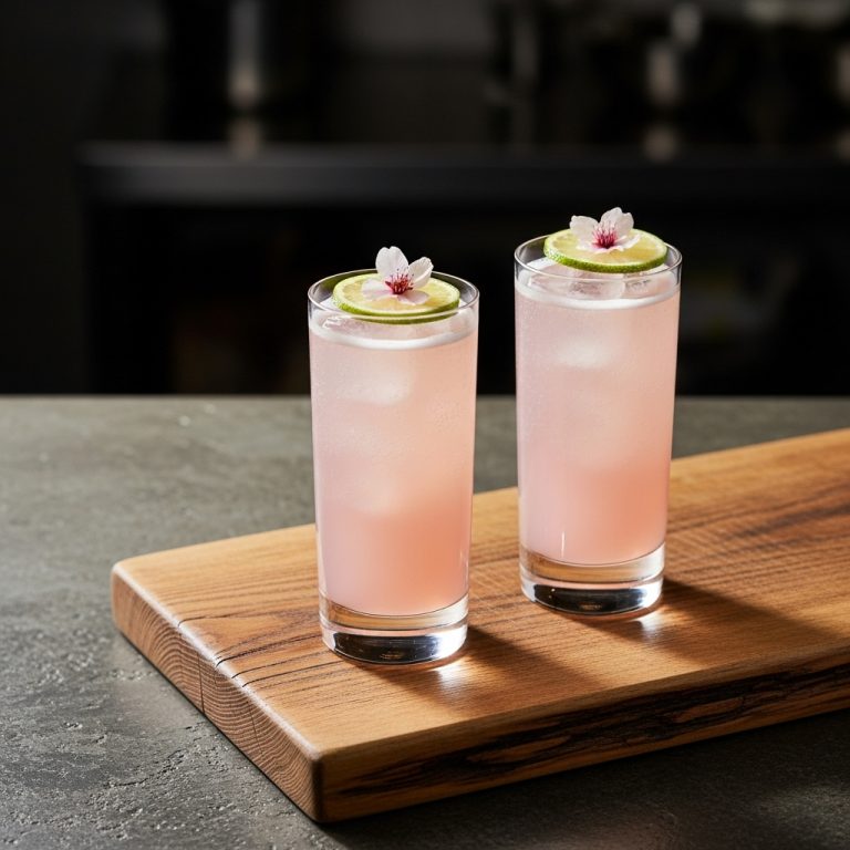 Cherry Blossom Fizz: A Japanese-Inspired Cocktail for Two