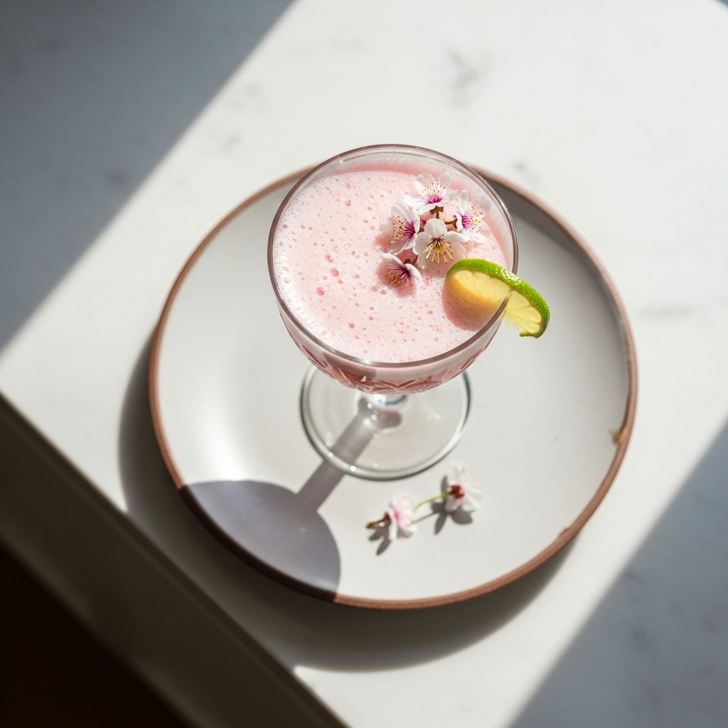 Cherry Blossom Paleo Mocktail