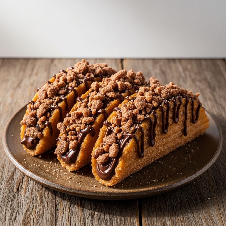 Choco-Churro Tacos with Cinnamon Sugar Crunch