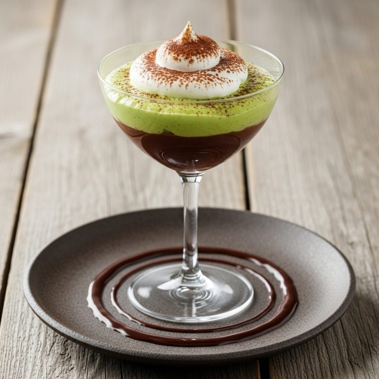 Chocolate-Avocado Mousse Cocktail