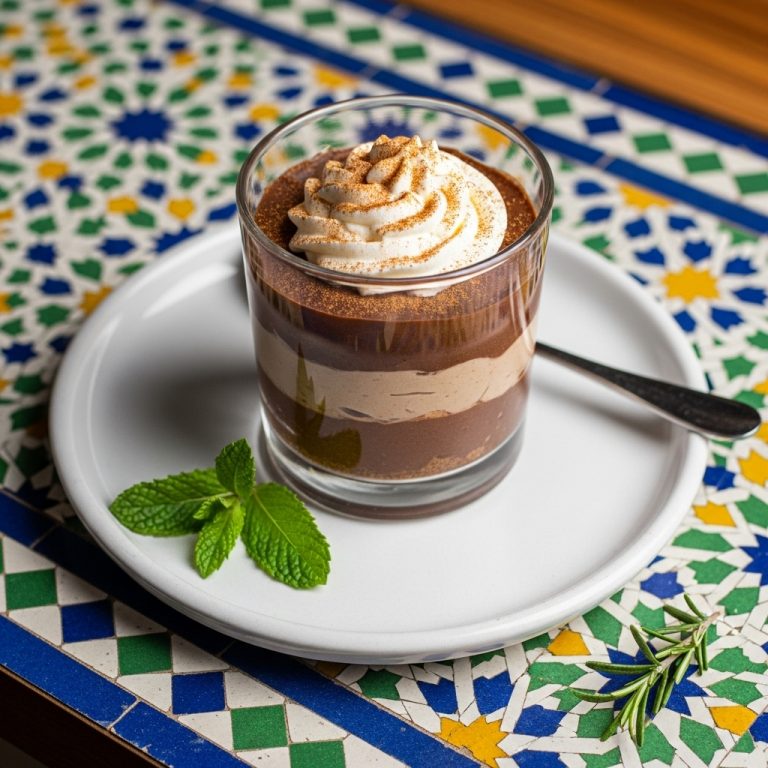 Chocolate-Cinnamon Mousse in a Glass