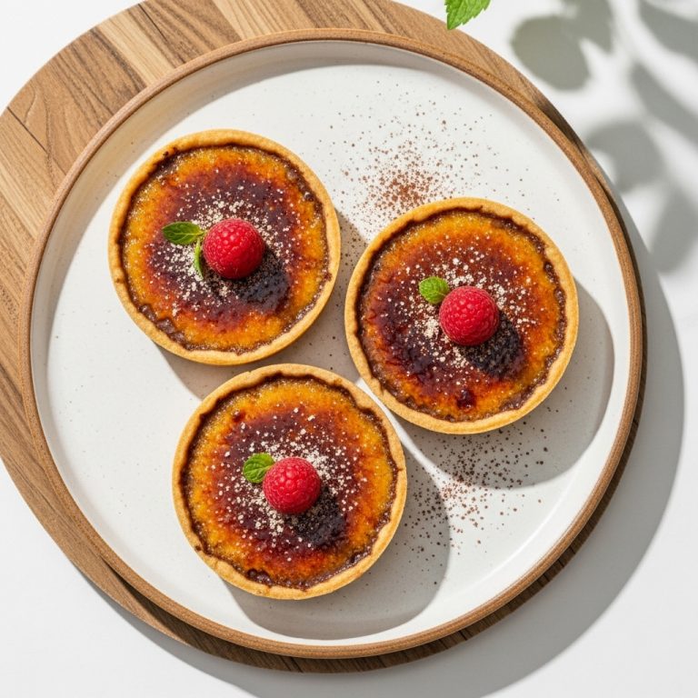 Chocolate Decadence Creme Brulee Tartlets