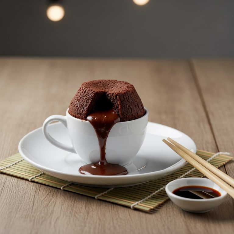 Chocolate Lava Cake in a Mug