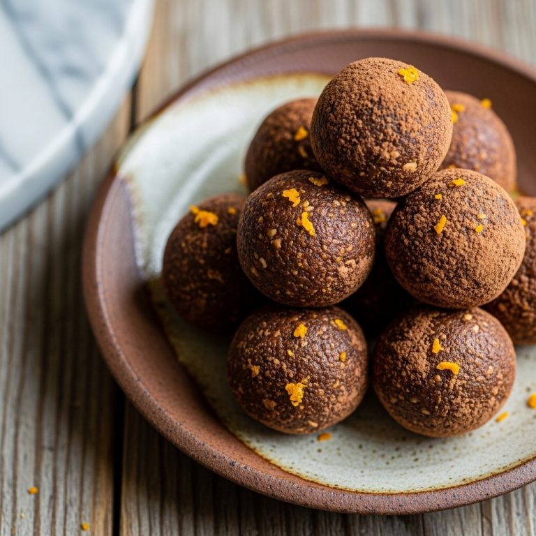 Chocolate Orange Paleo Bliss Balls