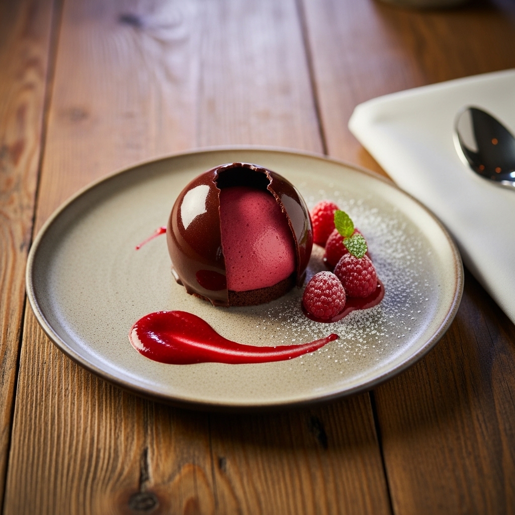 Chocolate Raspberry Mousse Enigma