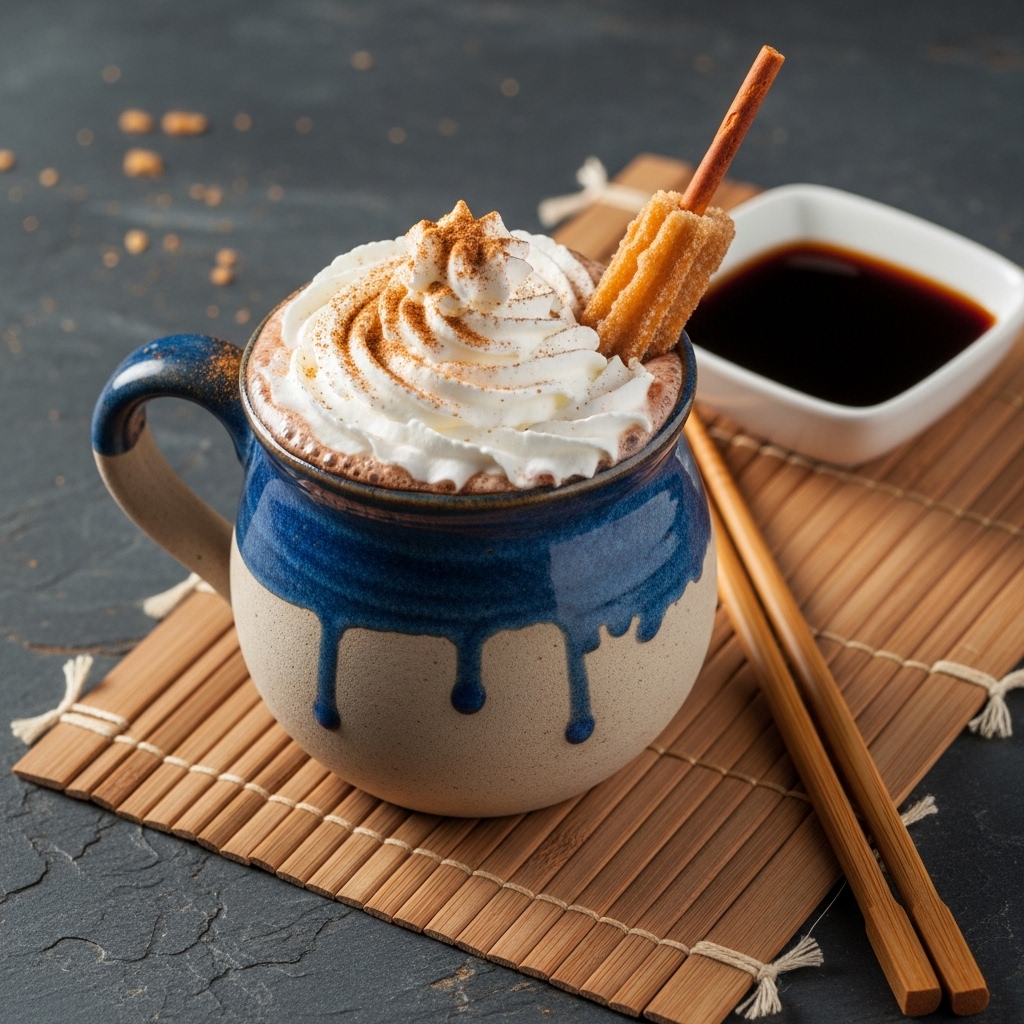 Churro-Style Mexican Hot Chocolate