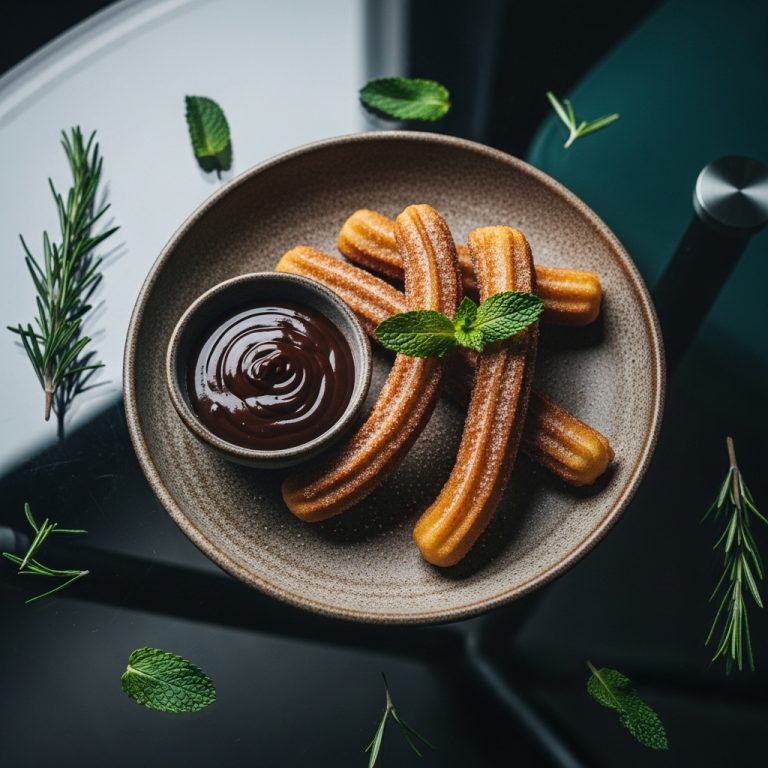 Churros con Chocolate