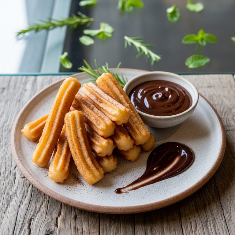 Churros con Chocolate Paleo: A Celestial Spanish Brunch Indulgence