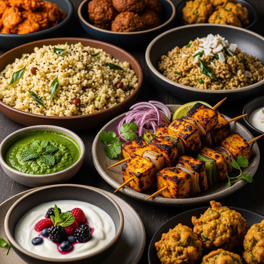 Cinematic Keto Indian Breakfast Feast