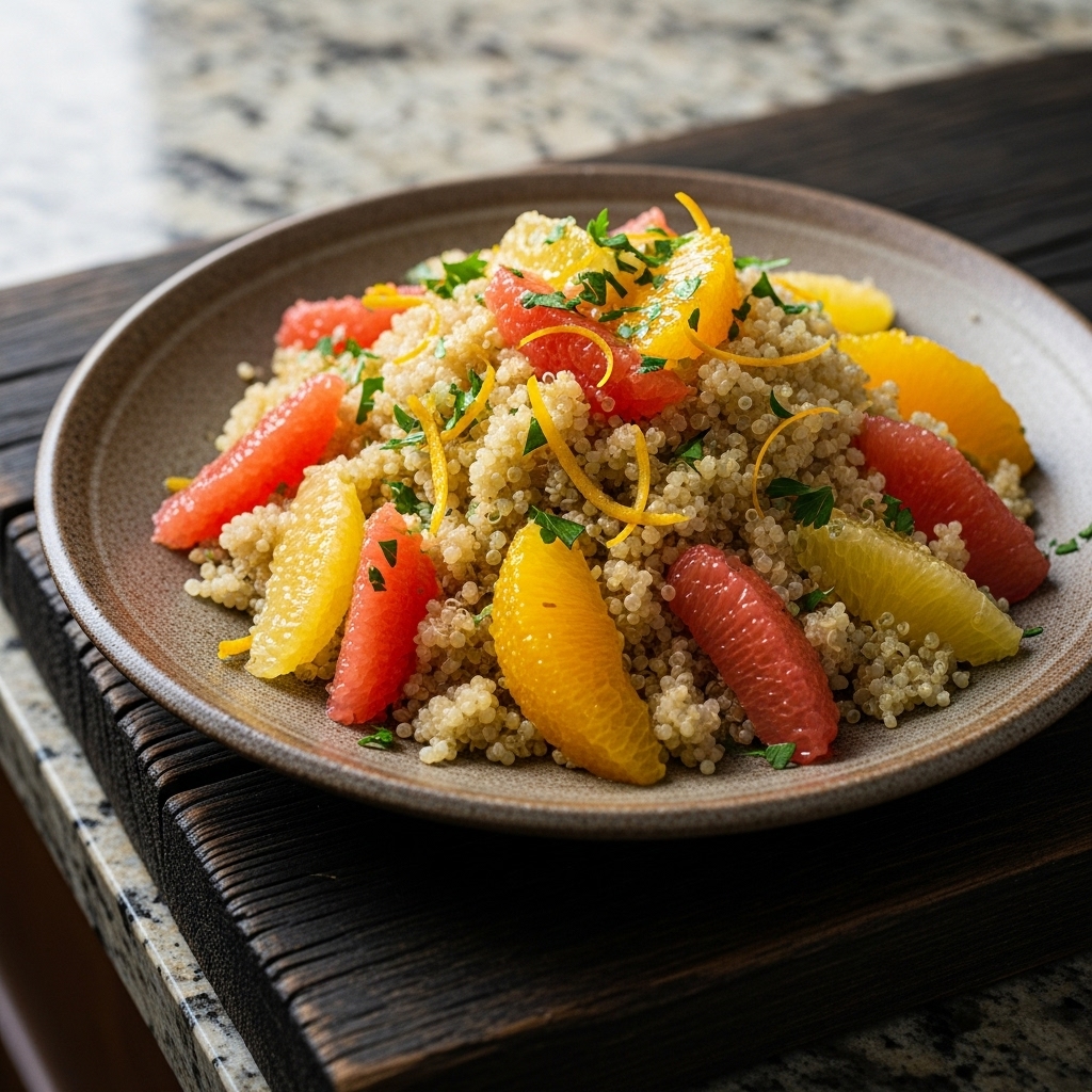 Citrus Zest Quinoa Bowl