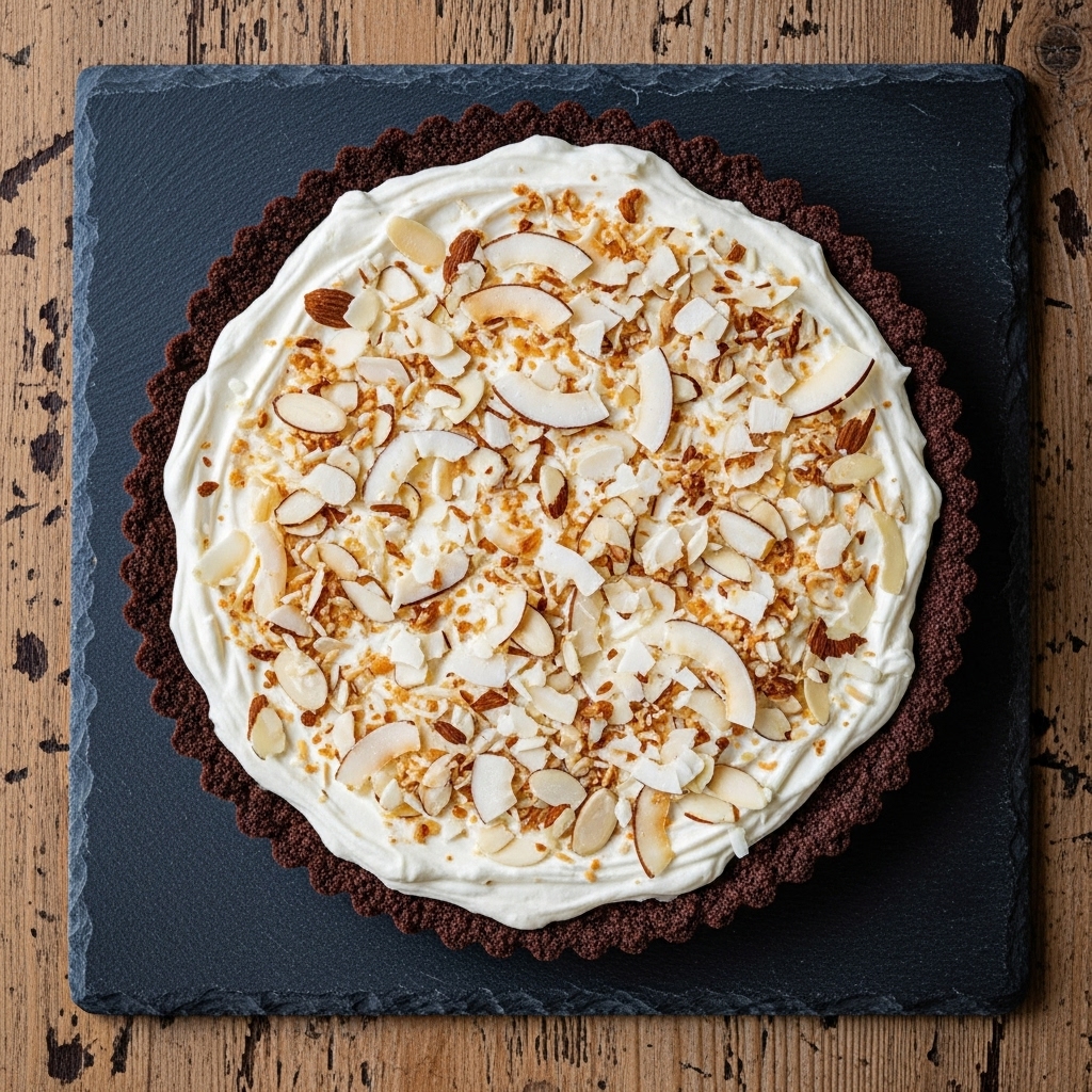 Coconut-Almond Truffle Tart