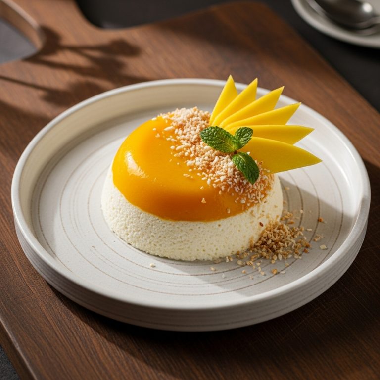 Coconut Mango Mousse Delight