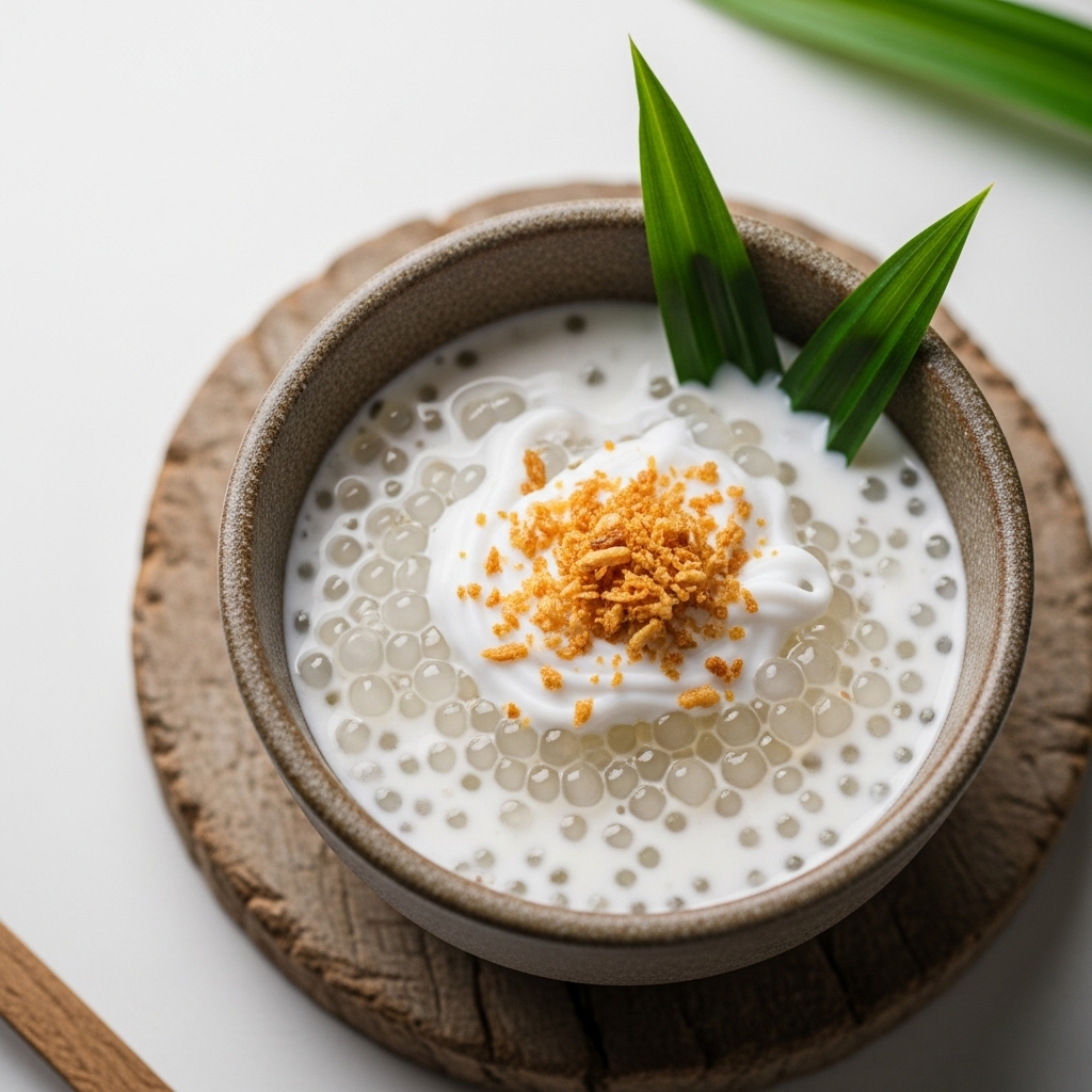 Coconut Tapioca Pudding Delight: A Heavenly Malaysian Dessert Experience