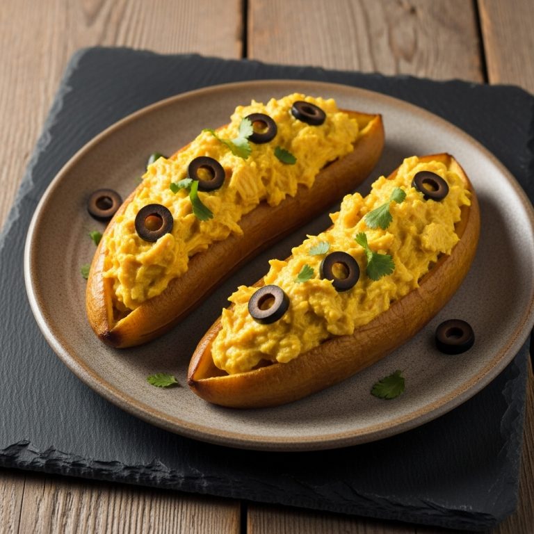 Colombian Aji de Gallina Paleo Stuffed Plantains Recipe