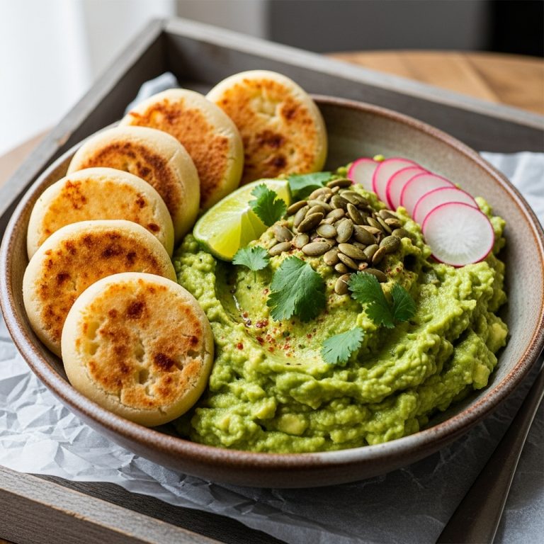 Colombian Vegan Aguacate y Pan de Bono Breakfast Bowl