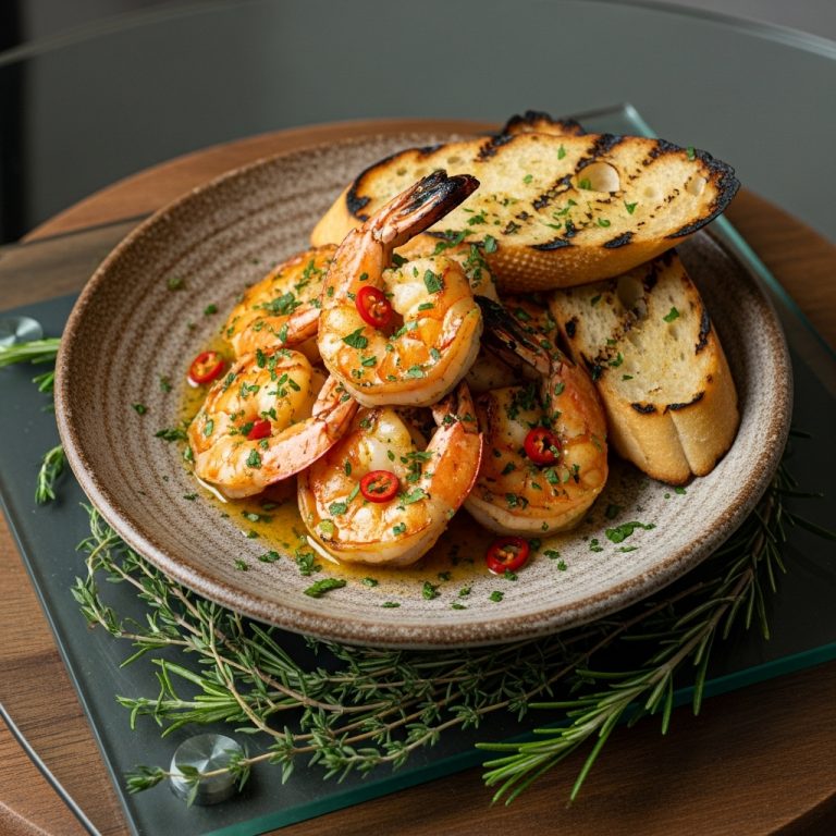 Copycat Famous Restaurant Grilled Shrimp Scampi