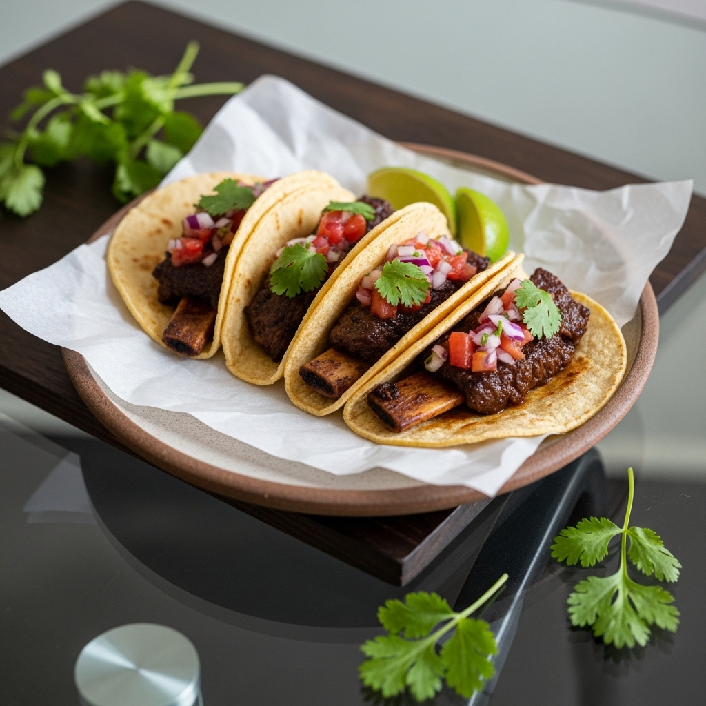 Copycat Kobe-Style Beef Short Rib Street Tacos