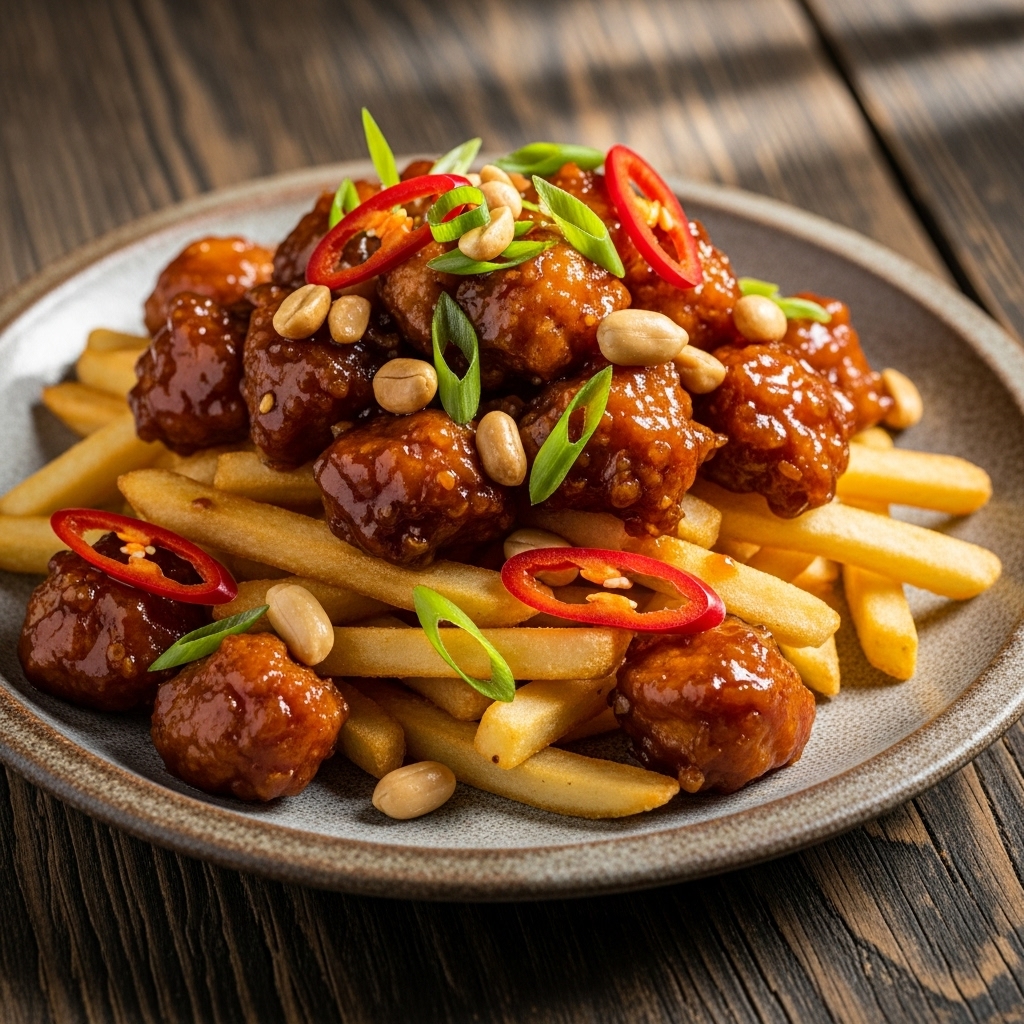 Copycat Kung Pao Chicken Fries
