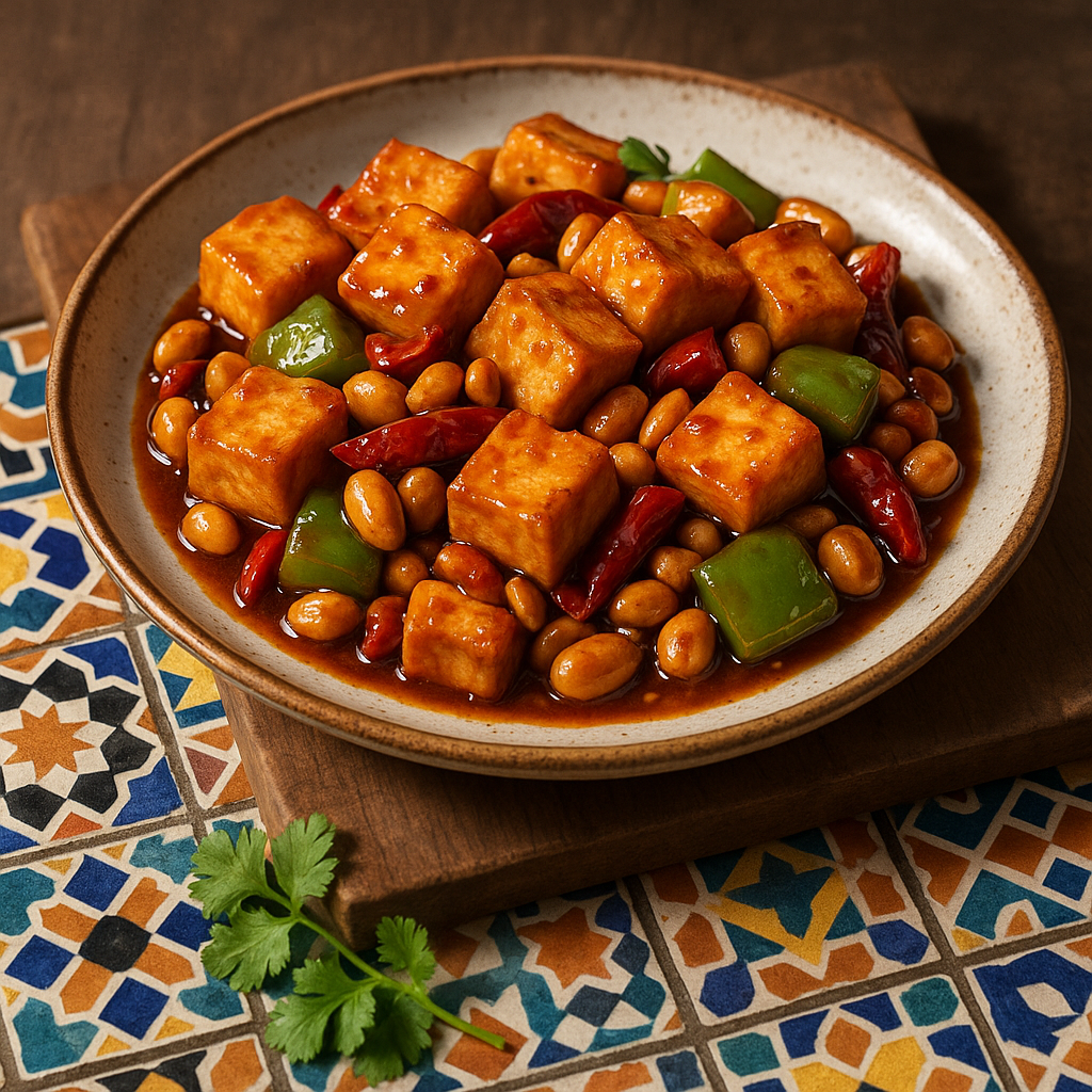 Copycat Kung Pao Tofu Street Fusion Snack