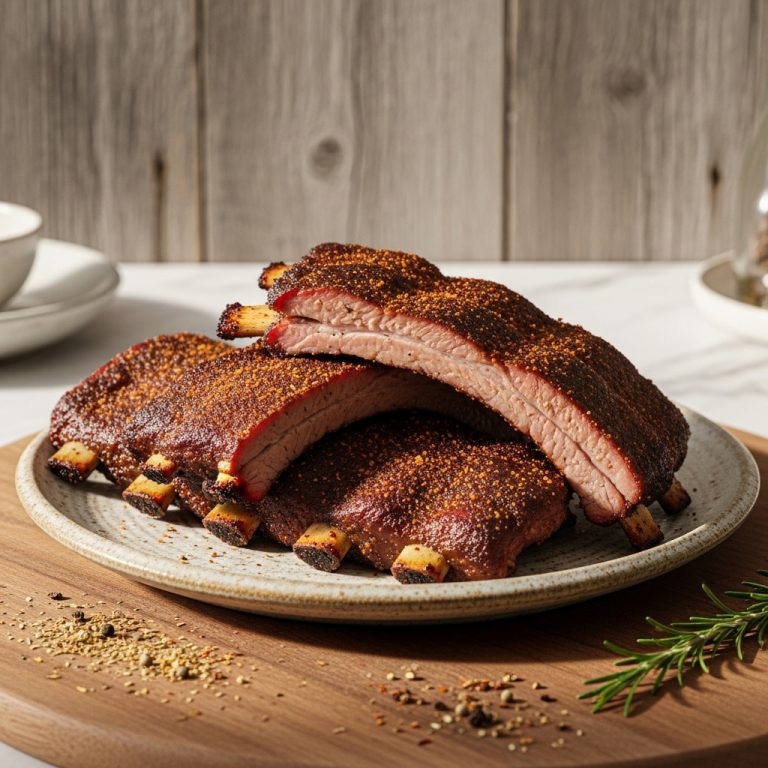 Copycat Memphis-Style Dry Rubbed BBQ Baby Back Ribs