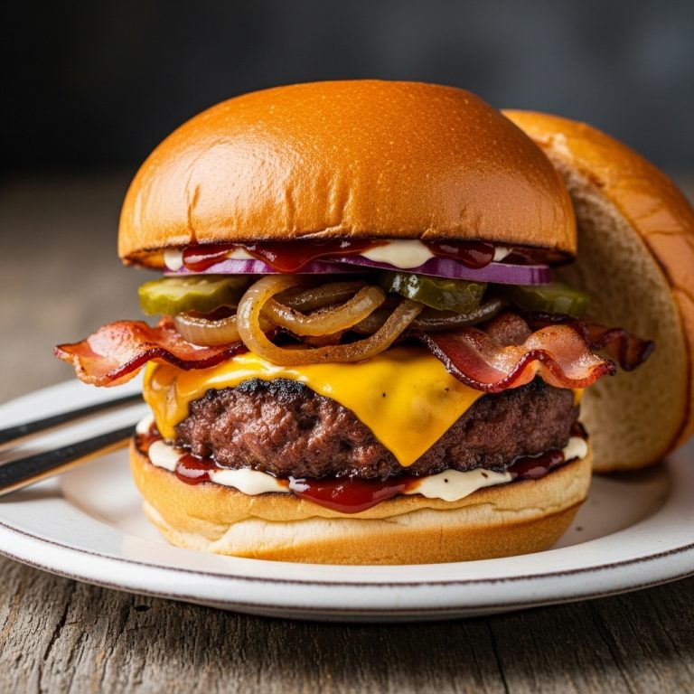 Copycat Restaurant BBQ Burger