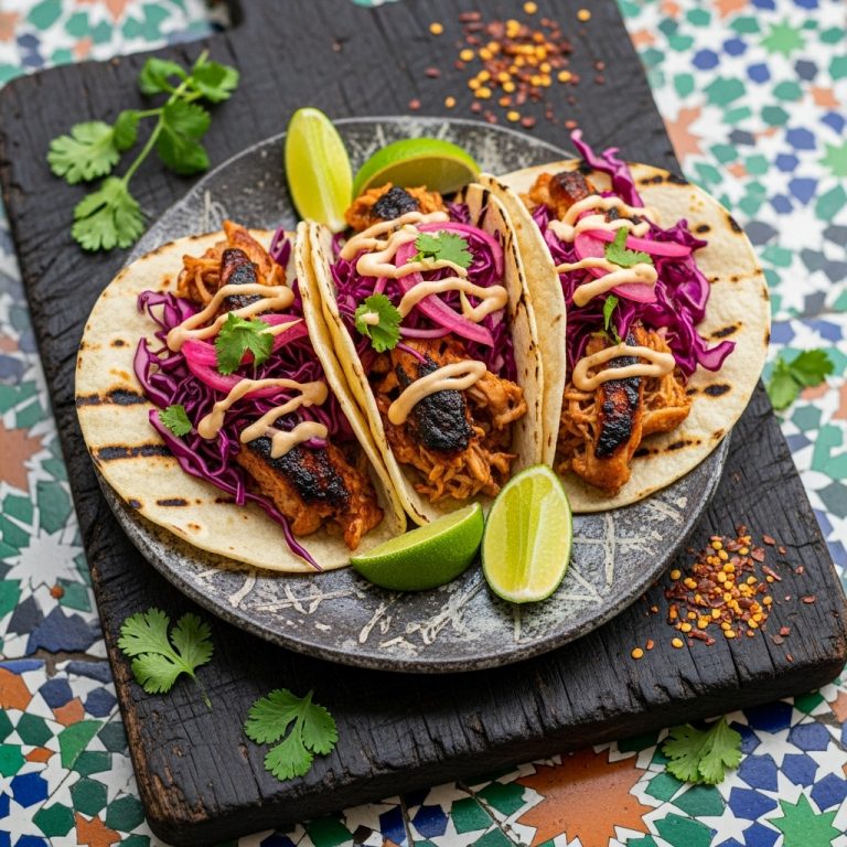 Copycat Restaurant Lunch: Smoky BBQ Chicken Tacos