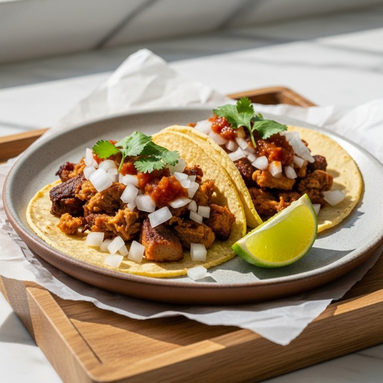 Copycat Restaurant Lunch: Street-Style Carnitas Tacos