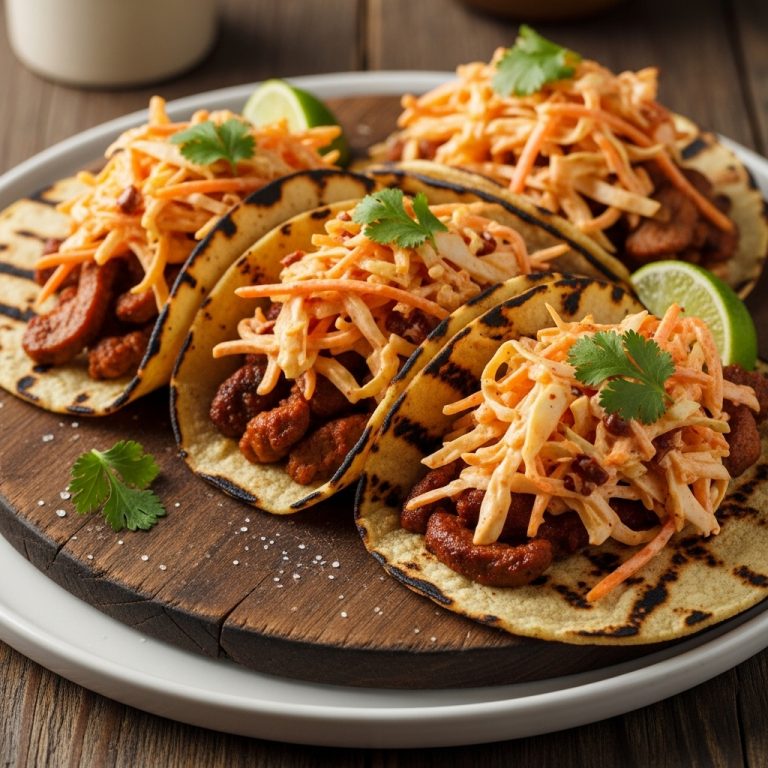 Copycat Restaurant Street Tacos with Smoky Chipotle Slaw