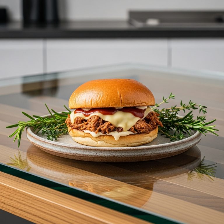 Copycat Smokehouse BBQ Pulled Pork Sandwich