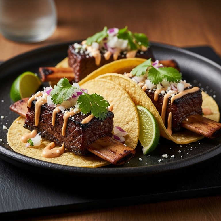 Copycat Street-Food Classic: Sizzling Beef Short Rib Tacos