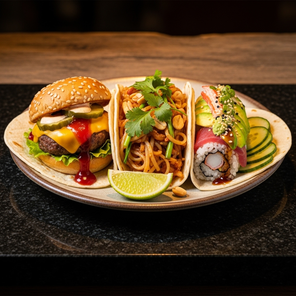 Copycat Street-Food Fusion Taco Trio
