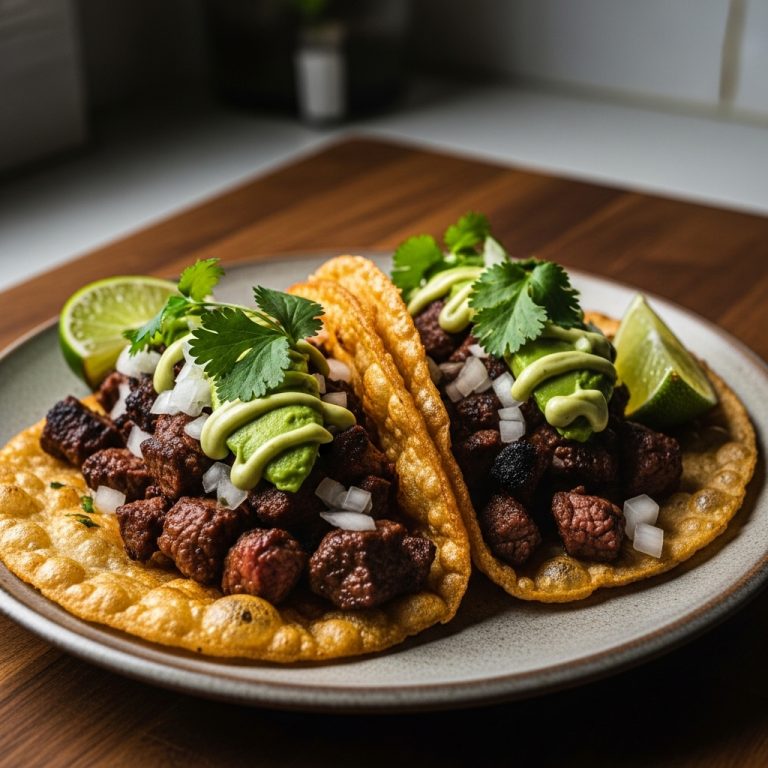 Copycat Street-Style Crispy Carne Asada Tacos