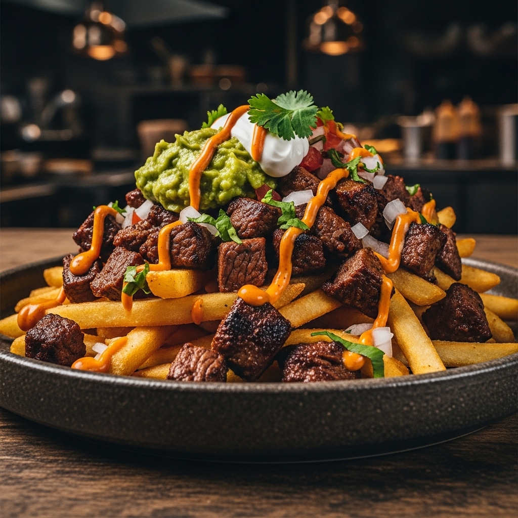 Copycat Street-Style Taco Truck Carne Asada Fries