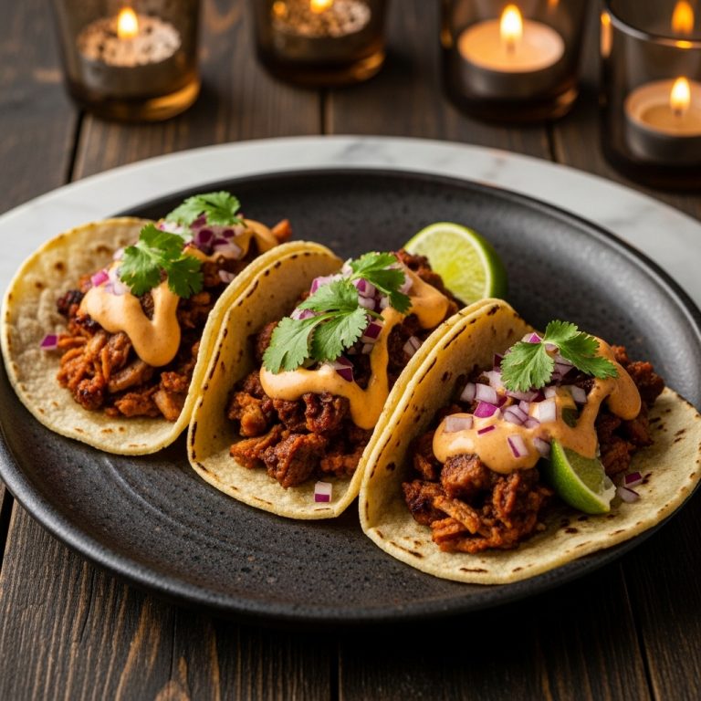 Copycat Street Tacos with Smoky Chipotle Crema